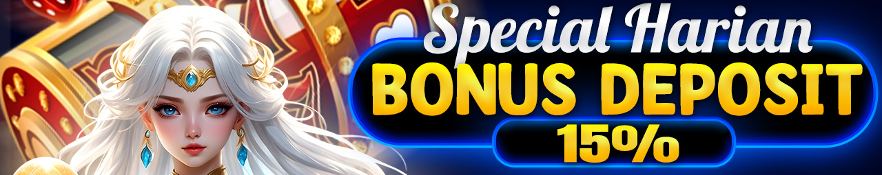 BONUS HARIAN SLOT 15%